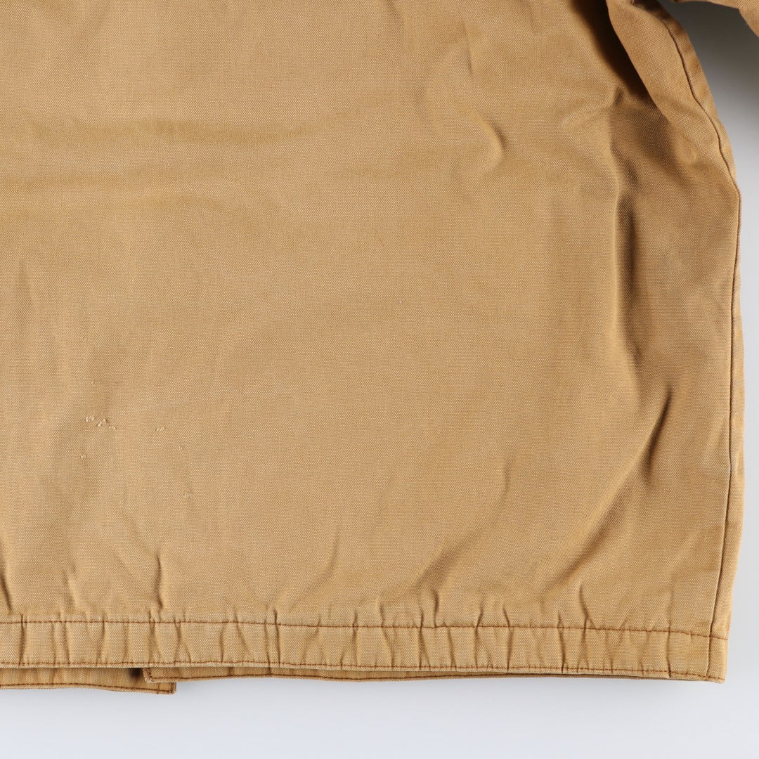 Big Size 70s-80'S Big Ben Duck Work Jacket, Made in USA, Men's XXXL Equivalent, Vintage cotton Beige type Vintage Second Hand