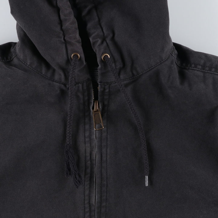 Dickies Duck Full-Zip Hoodie, Men's Size L (approx.) cotton black type Vintage Second Hand