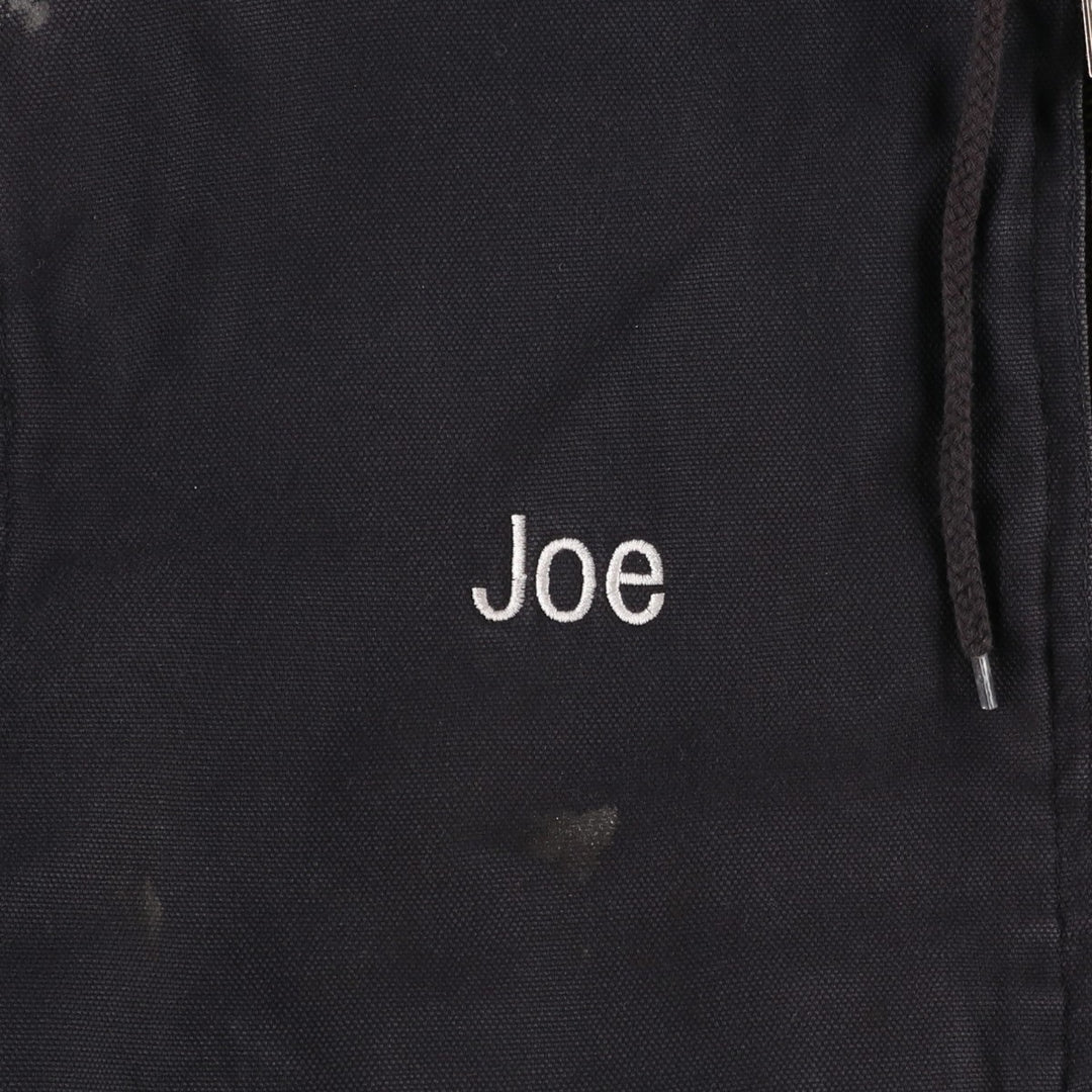 Dickies padded duck canvas full-zip hoodie, men's size L (approx.) cotton black type Vintage Second Hand