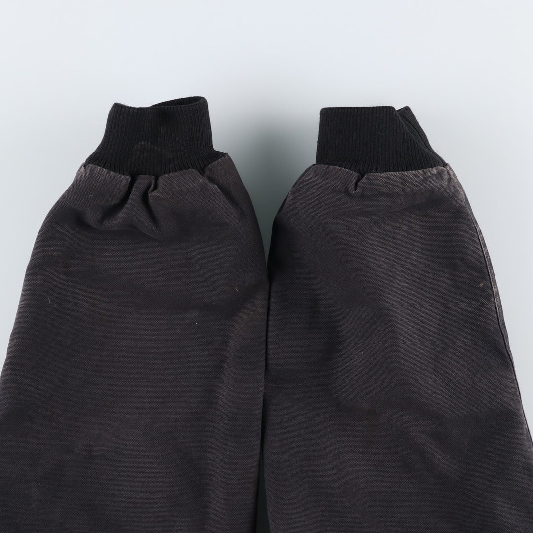 Dickies padded duck canvas full-zip hoodie, men's size L (approx.) cotton black type Vintage Second Hand