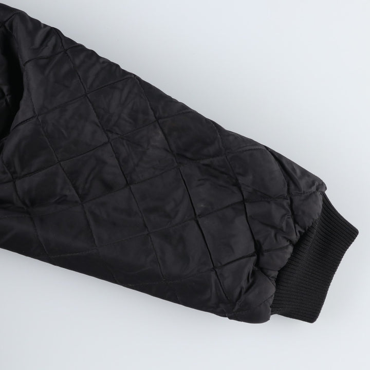 Dickies padded duck canvas full-zip hoodie, men's size L (approx.) cotton black type Vintage Second Hand