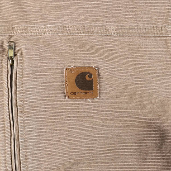 2000'S Carhartt Ridge Coat padded duck work jacket, men's size XXL equivalent. cotton brown type Vintage Second Hand