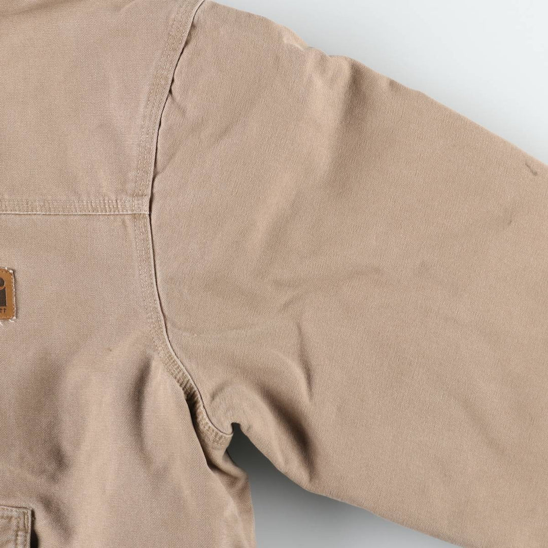 2000'S Carhartt Ridge Coat padded duck work jacket, men's size XXL equivalent. cotton brown type Vintage Second Hand