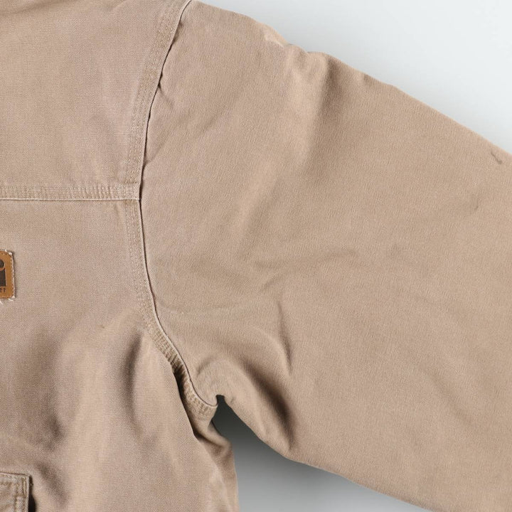 2000'S Carhartt Ridge Coat padded duck work jacket, men's size XXL equivalent. cotton brown type Vintage Second Hand