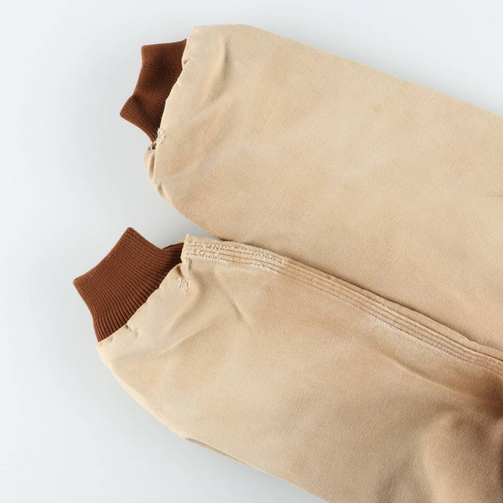 Carhartt Active Jacket Duck Full Zip Hoodie Men's XL unclear brown type Vintage Second Hand