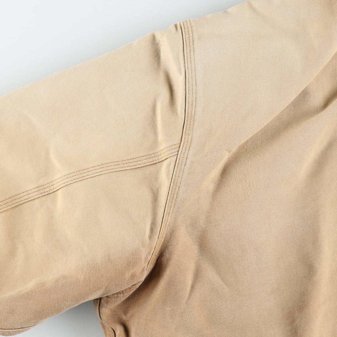 Carhartt Active Jacket Duck Full Zip Hoodie Men's XL unclear brown type Vintage Second Hand