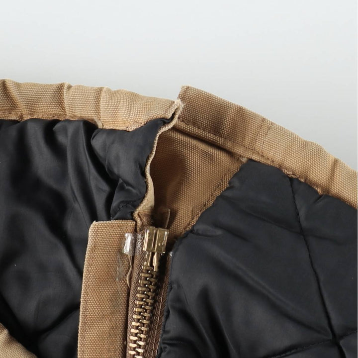 Carhartt Traditional Coat, Hooded, Padded, Duck Full-Zip Hoodie, Men's Size L (approx.) unclear brown type Vintage Second Hand