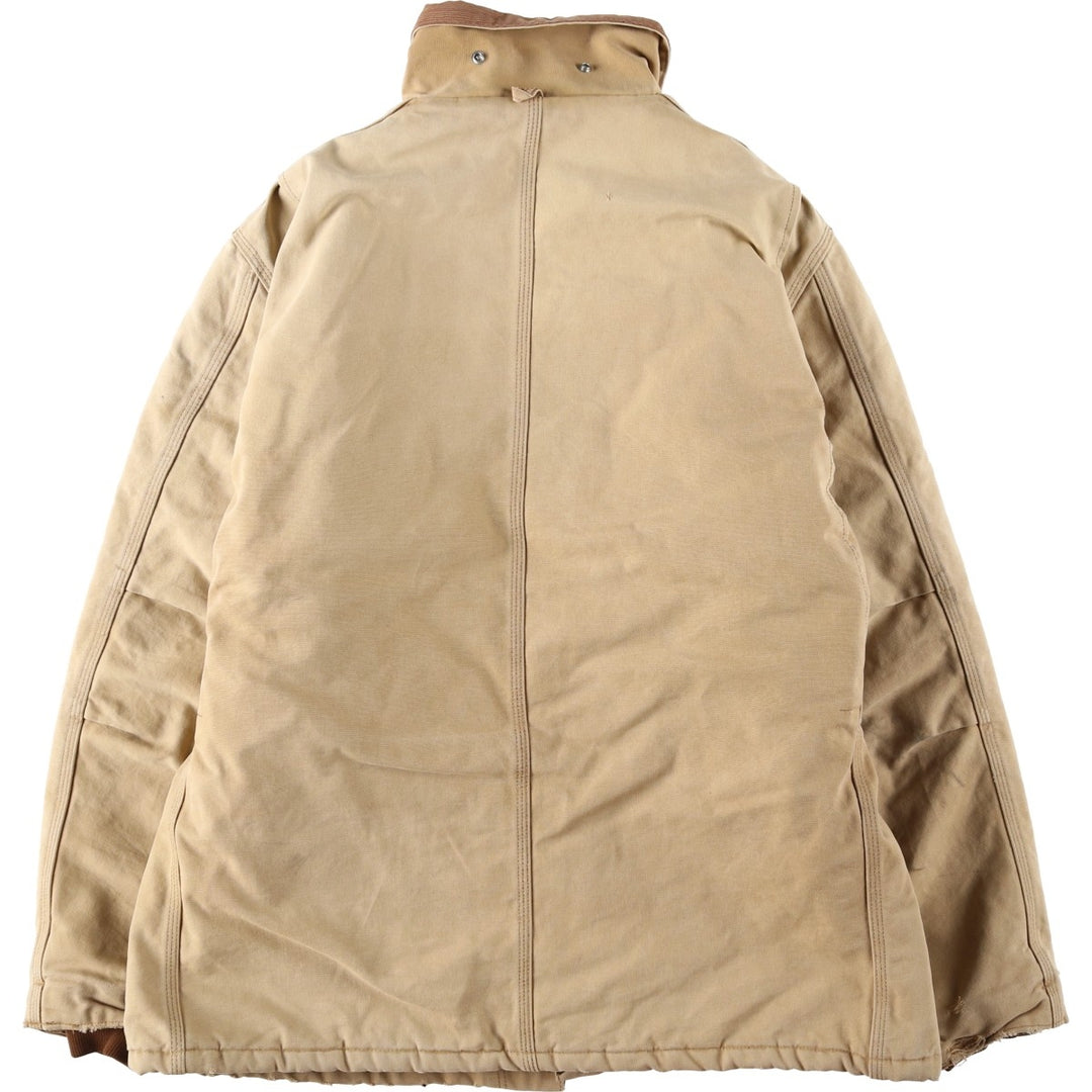 Carhartt Traditional Padded Duck Work Jacket, Made in USA, Men's XL cotton brown type Vintage Second Hand