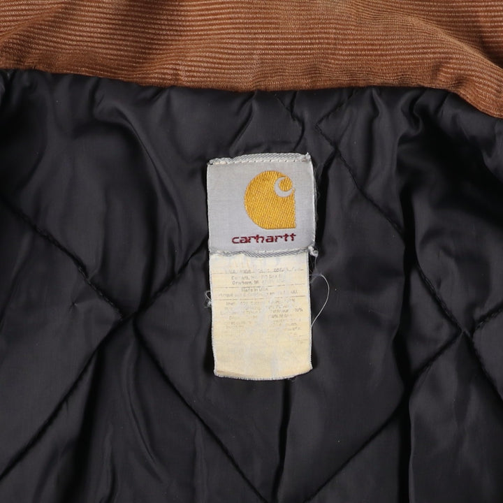 Carhartt Traditional Padded Duck Work Jacket, Made in USA, Men's XL cotton brown type Vintage Second Hand