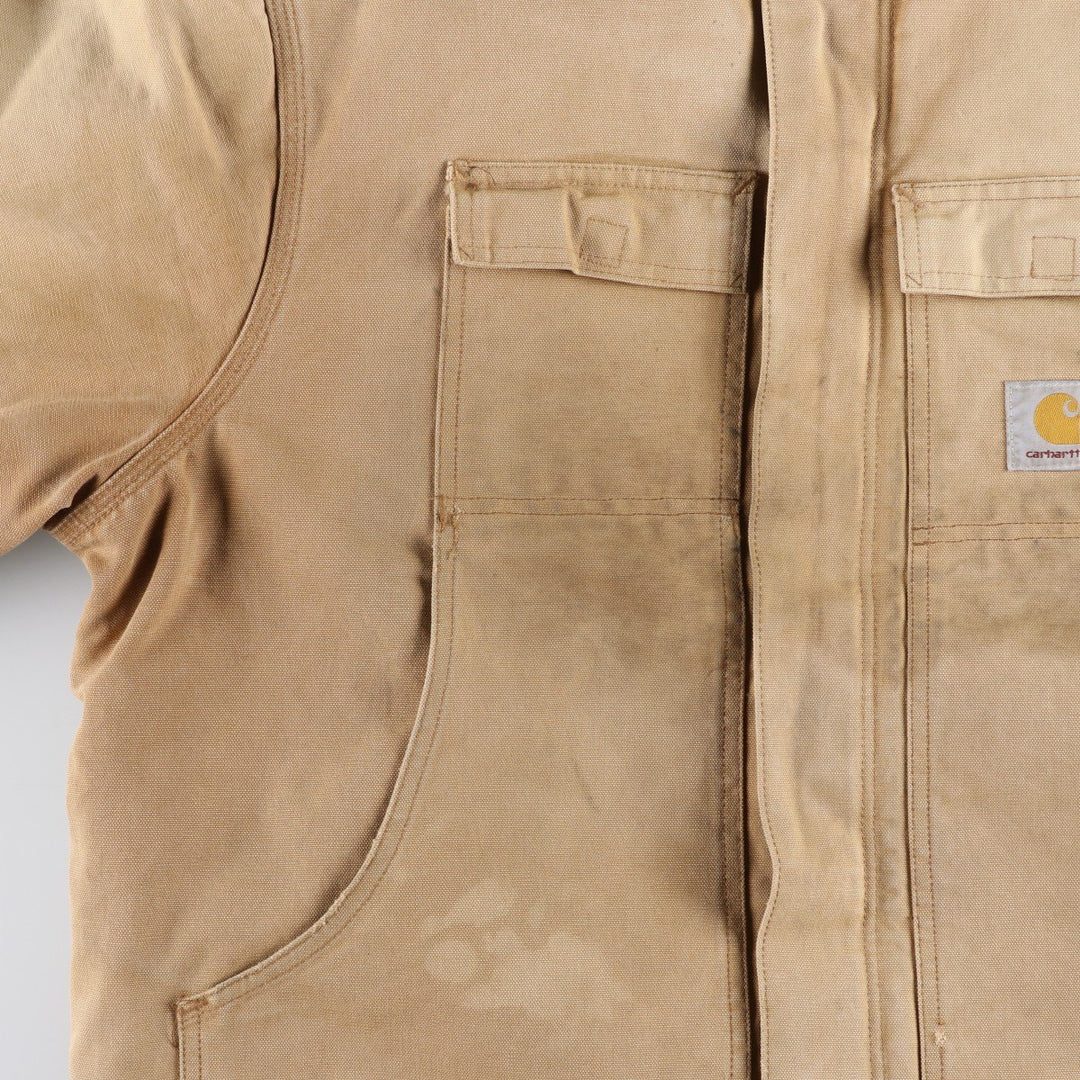 Carhartt Traditional Padded Duck Work Jacket, Made in USA, Men's XL cotton brown type Vintage Second Hand