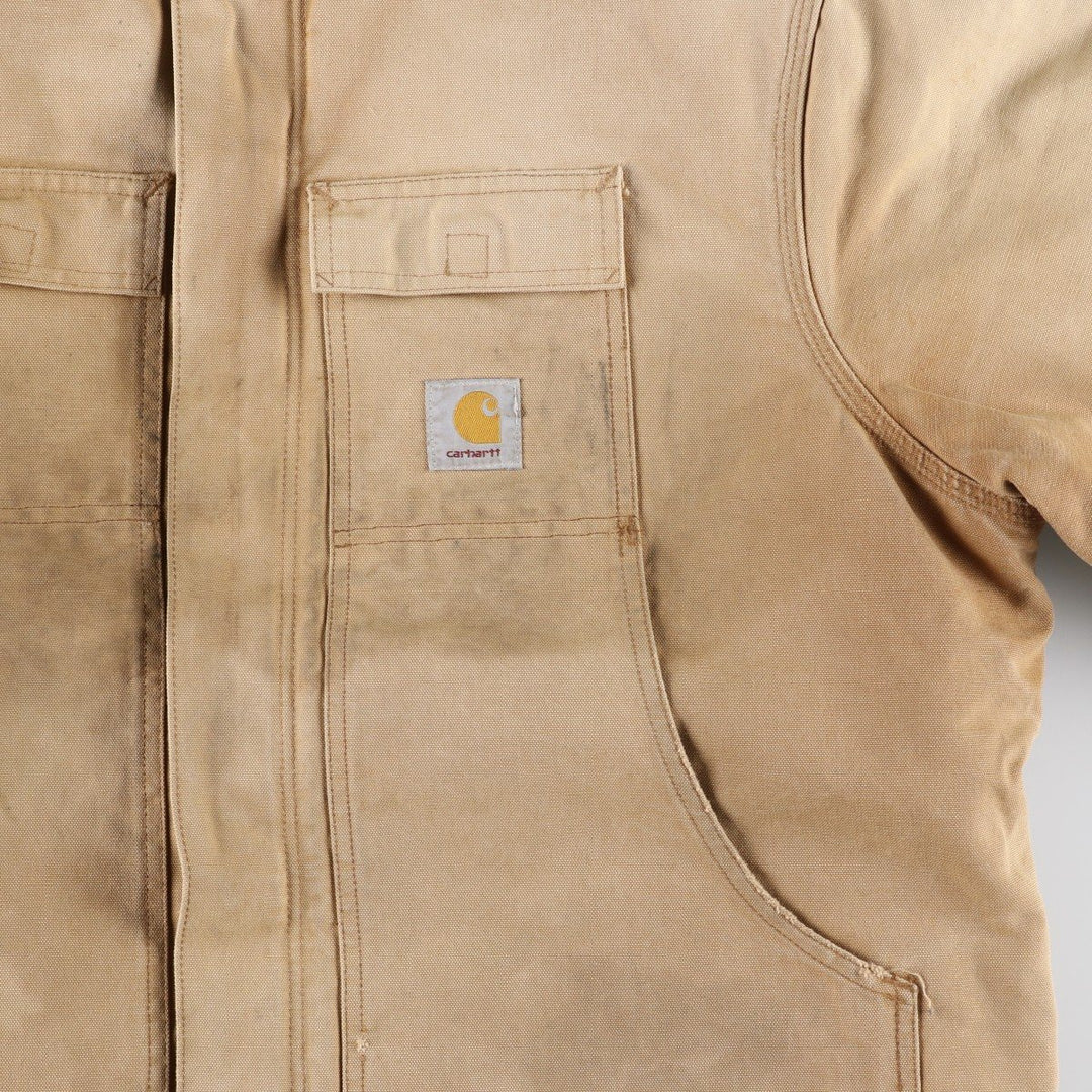 Carhartt Traditional Padded Duck Work Jacket, Made in USA, Men's XL cotton brown type Vintage Second Hand