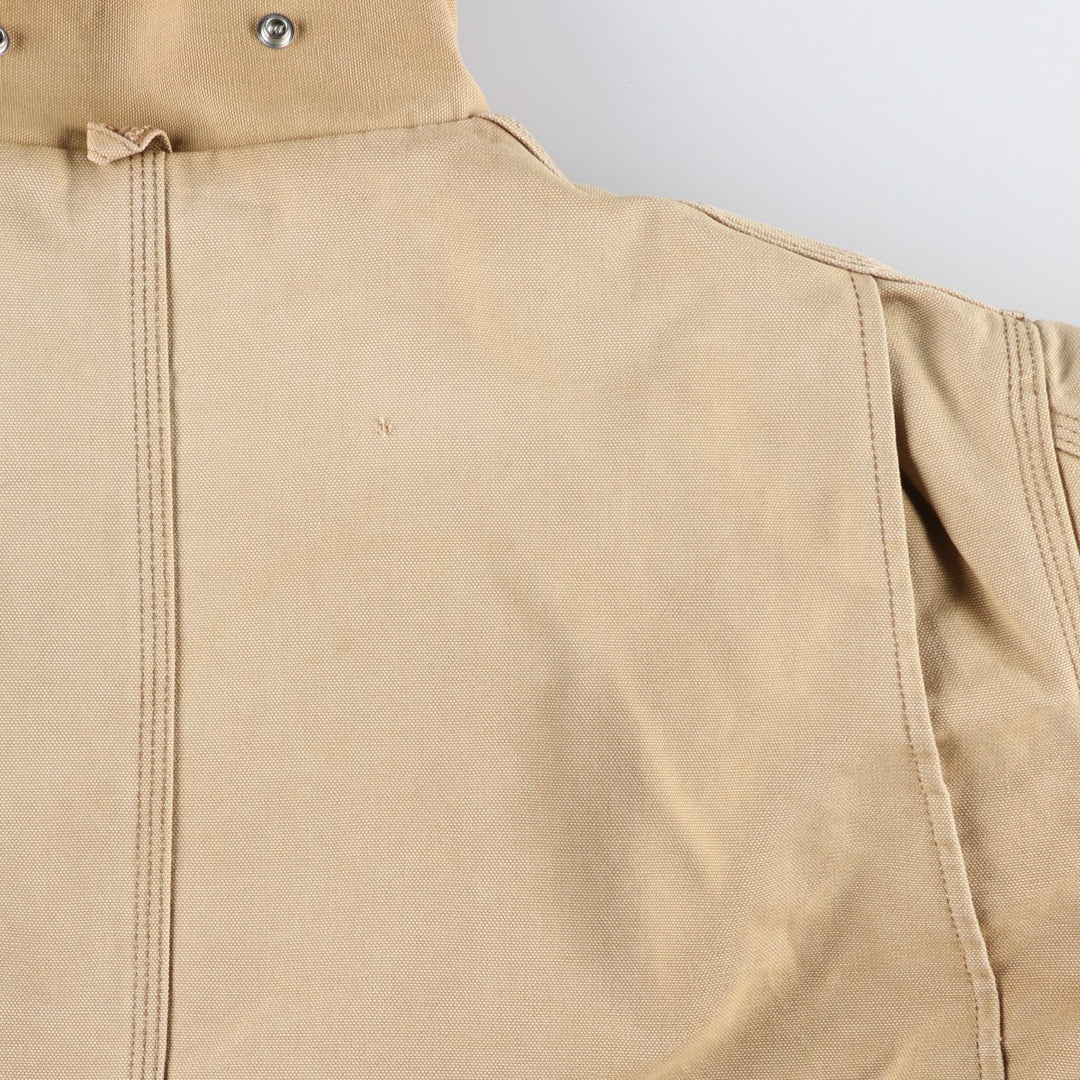 Carhartt Traditional Padded Duck Work Jacket, Made in USA, Men's XL cotton brown type Vintage Second Hand