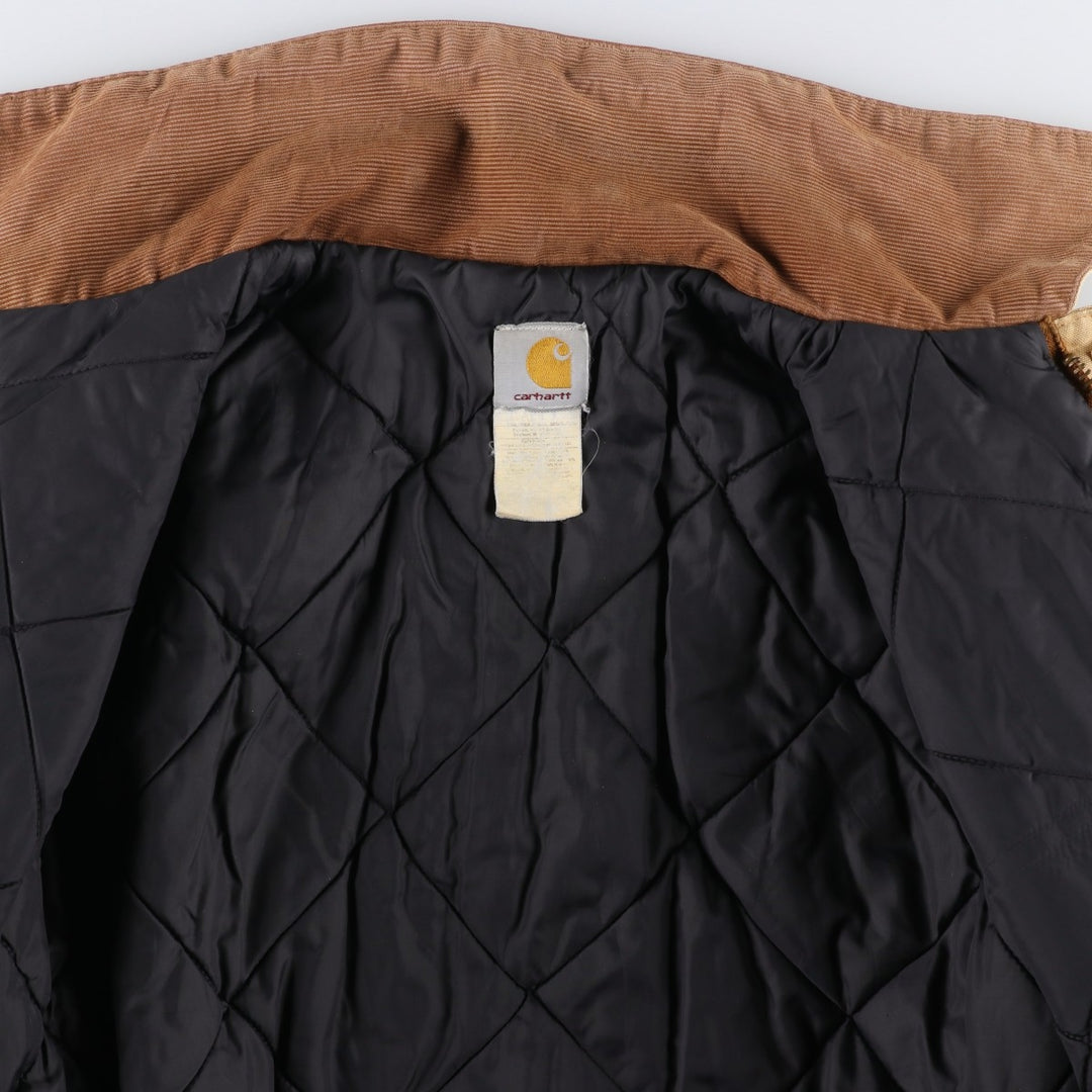 Carhartt Traditional Padded Duck Work Jacket, Made in USA, Men's XL cotton brown type Vintage Second Hand