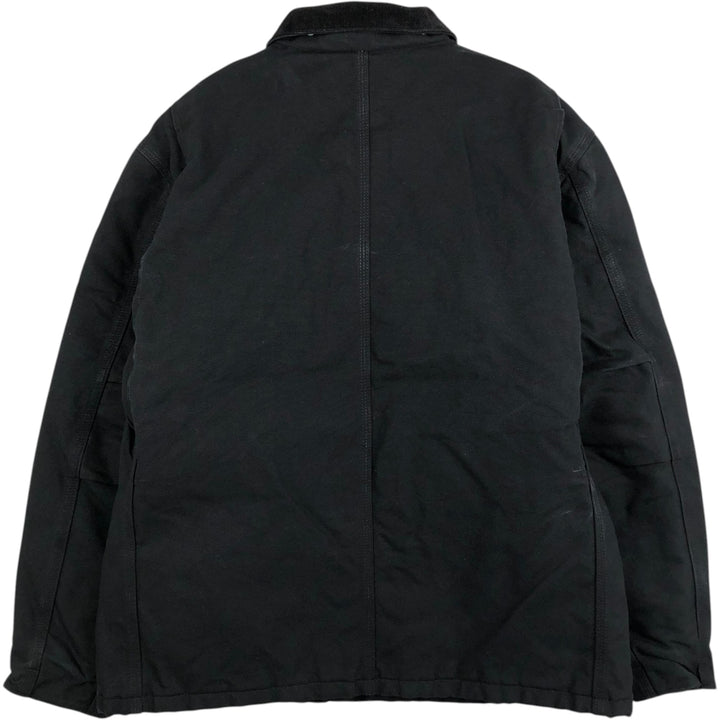 Carhartt Loose Fit Traditional Coat Duck Work Jacket Men's Size L (approx.) cotton black type Vintage Second Hand