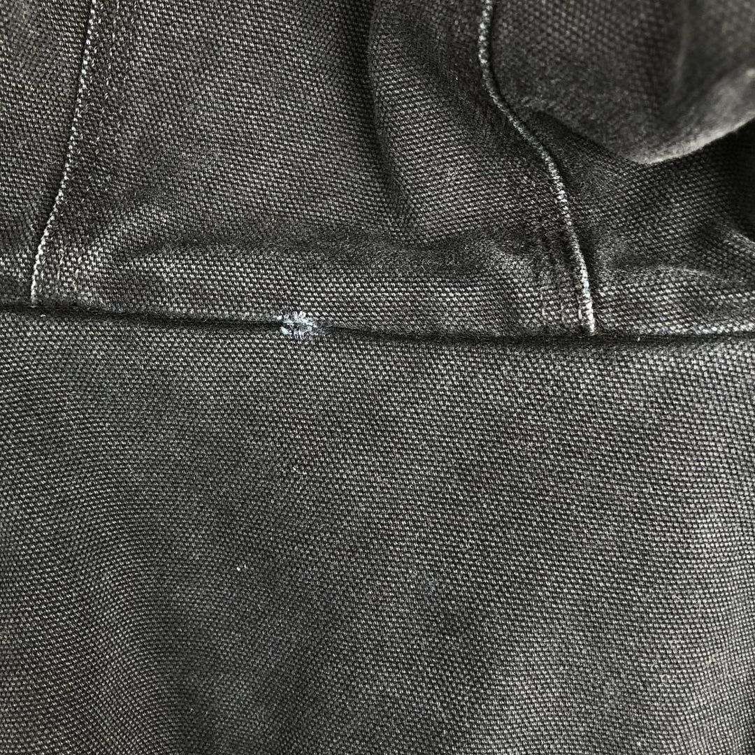Carhartt Active Jacket, Padded Duck Full-Zip Hoodie, Men's Size L cotton black type Vintage Second Hand