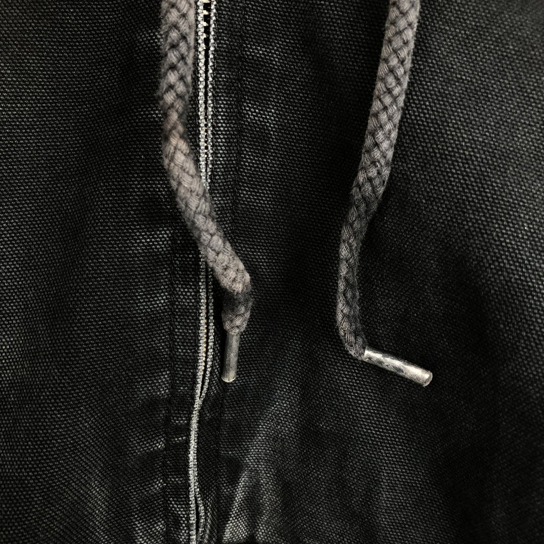 Carhartt Active Jacket, Padded Duck Full-Zip Hoodie, Men's Size L cotton black type Vintage Second Hand
