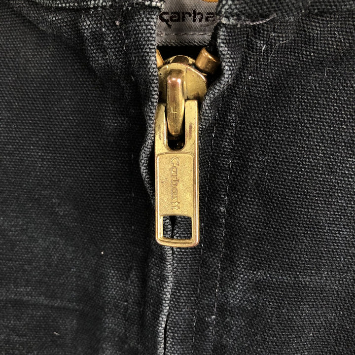 Carhartt Active Jacket, Padded Duck Full-Zip Hoodie, Men's XXL unclear black type Vintage Second Hand