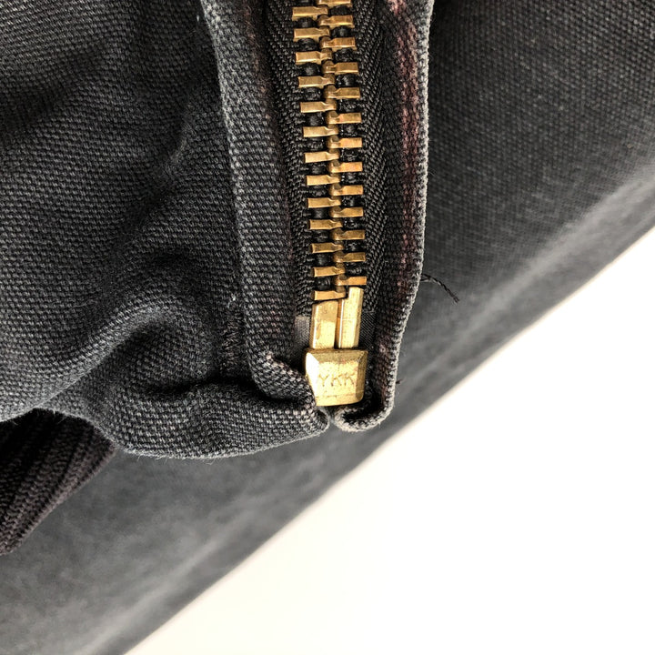 Carhartt Active Jacket, Padded Duck Full-Zip Hoodie, Men's XXL unclear black type Vintage Second Hand