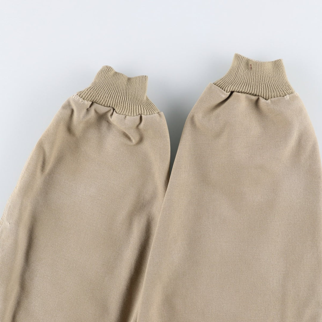 Carhartt Active Jacket, Padded Duck Full-Zip Hoodie, Men's XL cotton Beige type Vintage Second Hand