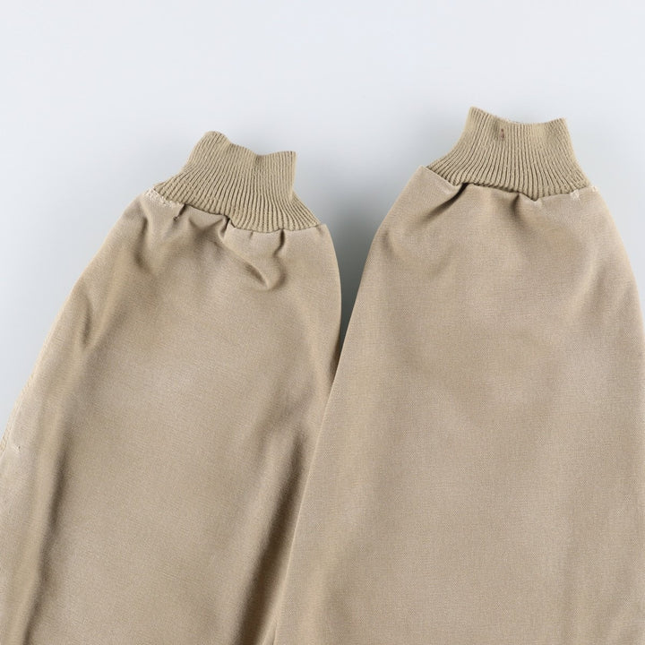 Carhartt Active Jacket, Padded Duck Full-Zip Hoodie, Men's XL cotton Beige type Vintage Second Hand