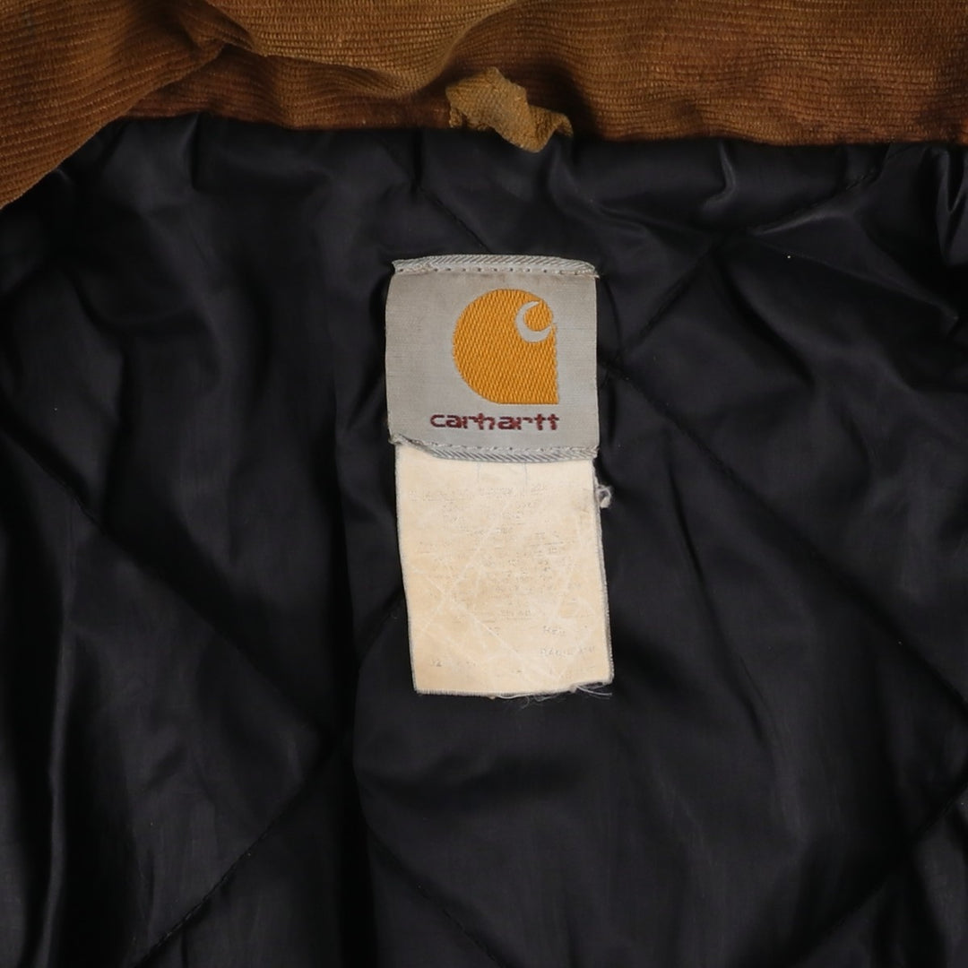 Carhartt Traditional Padded Duck Work Jacket, Men's XL unclear brown type Vintage Second Hand