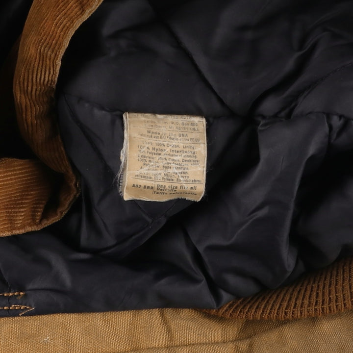 Carhartt Traditional Padded Duck Work Jacket, Men's XL unclear brown type Vintage Second Hand
