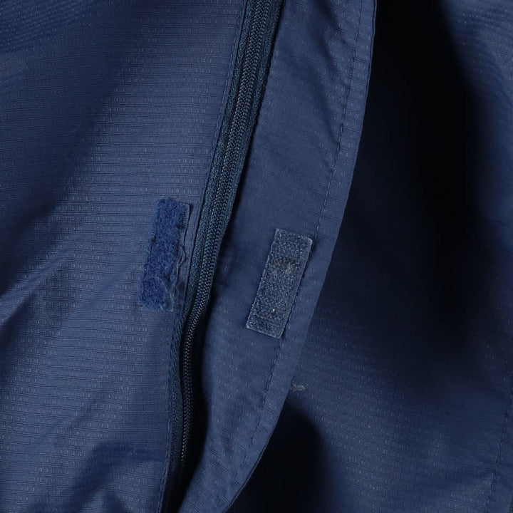 1990'S Columbia Ripstop Mountain Parka Shell Jacket (Men's Size L) unclear navy blue type Vintage Second Hand