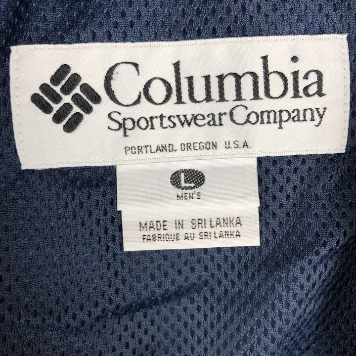 90s-00'S Columbia Mountain Parka Shell Jacket, Men's Size L (Equivalent), Vintage unclear yellow type Vintage Second Hand