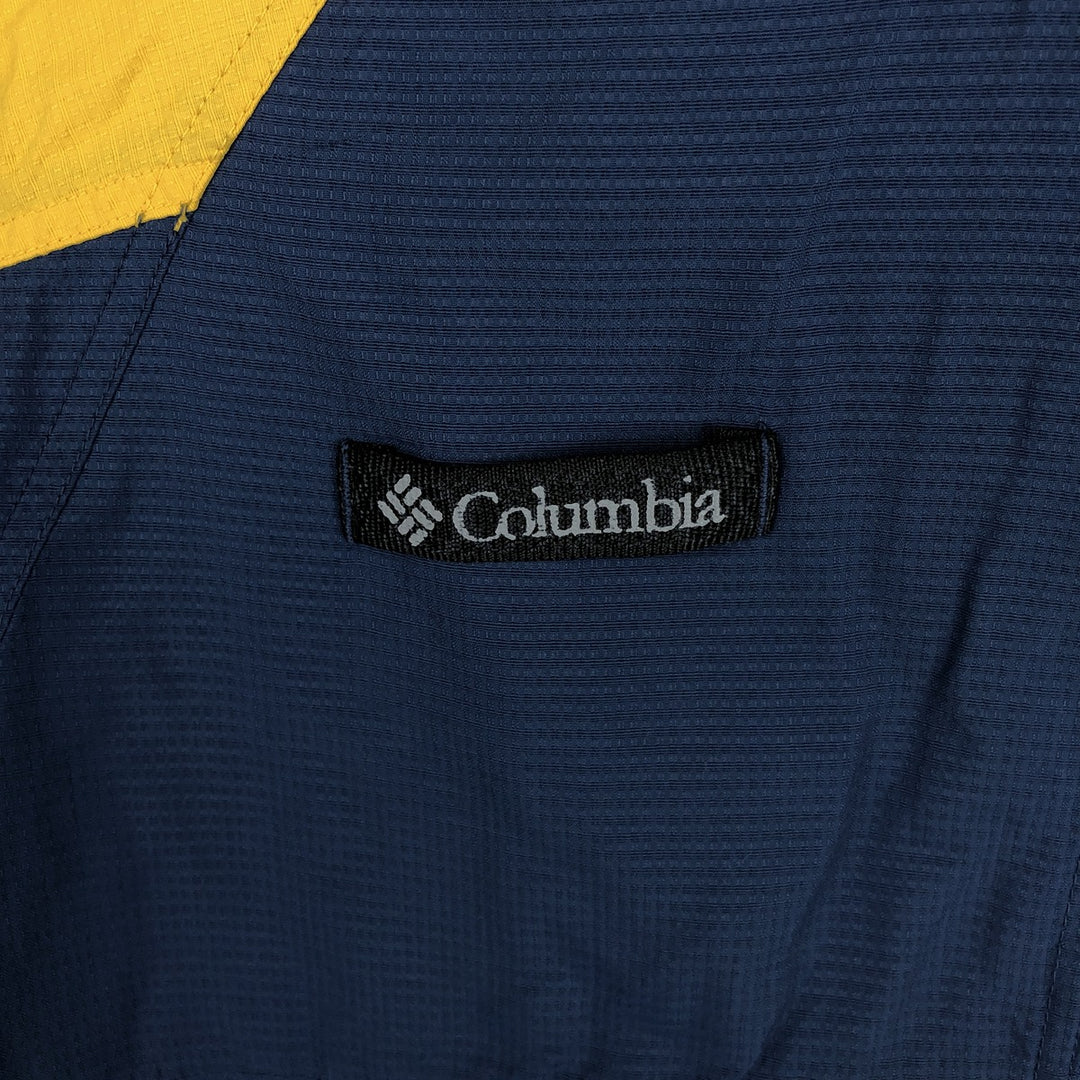 90s-00'S Columbia Mountain Parka Shell Jacket, Men's Size L (Equivalent), Vintage unclear yellow type Vintage Second Hand