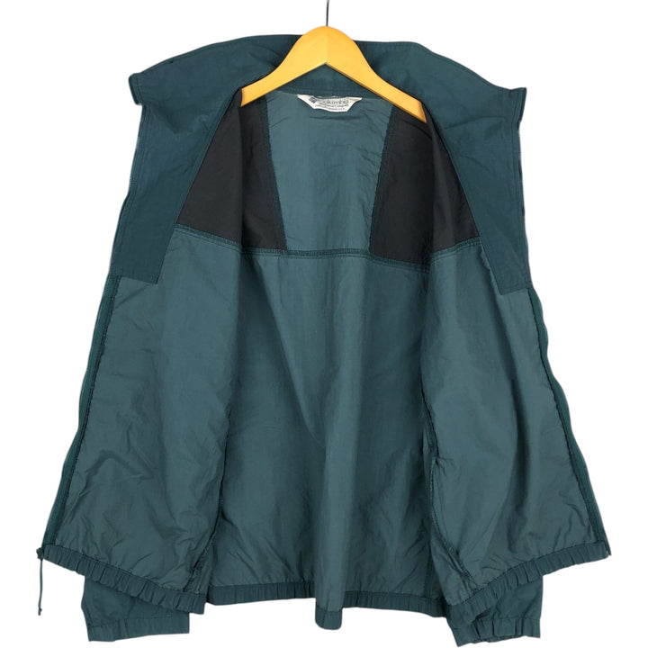 90'S Columbia Mountain Jacket, Shell Jacket, White Tag, Men's XL, Vintage unclear Green type dark green Vintage Second Hand