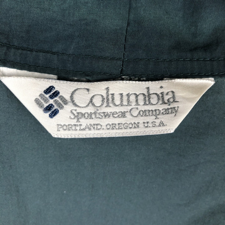 90'S Columbia Mountain Jacket, Shell Jacket, White Tag, Men's XL, Vintage unclear Green type dark green Vintage Second Hand