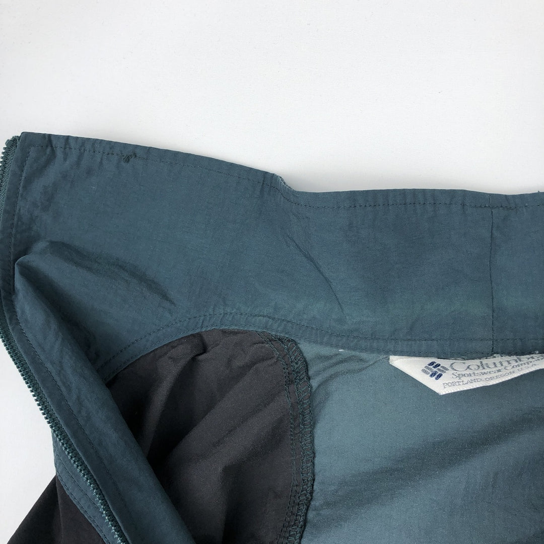 90'S Columbia Mountain Jacket, Shell Jacket, White Tag, Men's XL, Vintage unclear Green type dark green Vintage Second Hand