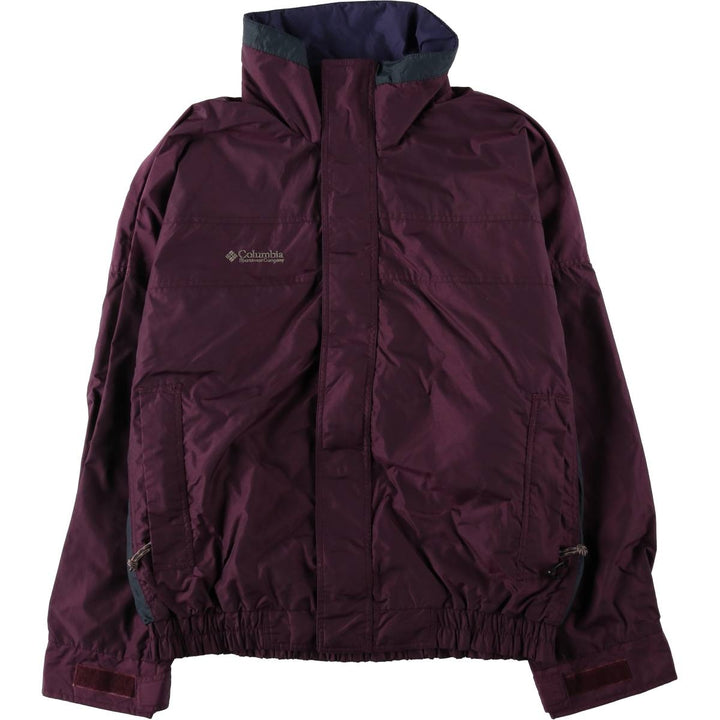 90s-00'S Columbia BUGABOO Mountain Parka Shell Jacket, Men's Size M (approx.) Nylon wine-red Vintage Second Hand