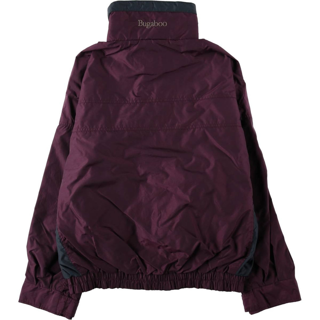 90s-00'S Columbia BUGABOO Mountain Parka Shell Jacket, Men's Size M (approx.) Nylon wine-red Vintage Second Hand
