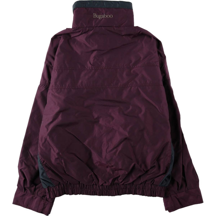 90s-00'S Columbia BUGABOO Mountain Parka Shell Jacket, Men's Size M (approx.) Nylon wine-red Vintage Second Hand