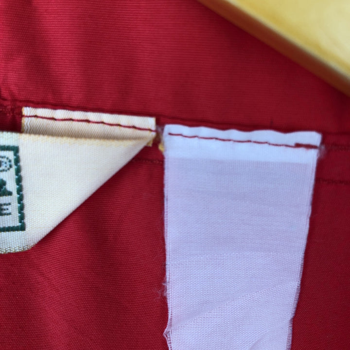~90'S LLBean Anorak Parka, Men's XL equivalent, Vintage unclear red type Vintage Second Hand