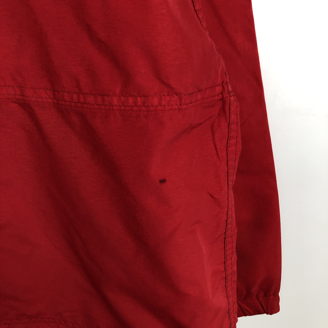 ~90'S LLBean Anorak Parka, Men's XL equivalent, Vintage unclear red type Vintage Second Hand