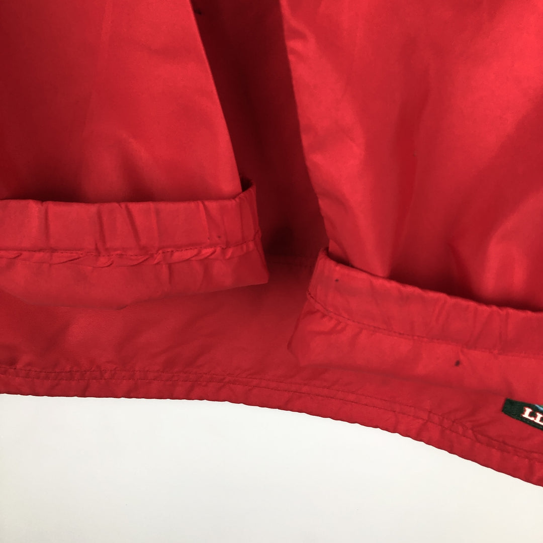~90'S LLBean Anorak Parka, Men's XL equivalent, Vintage unclear red type Vintage Second Hand
