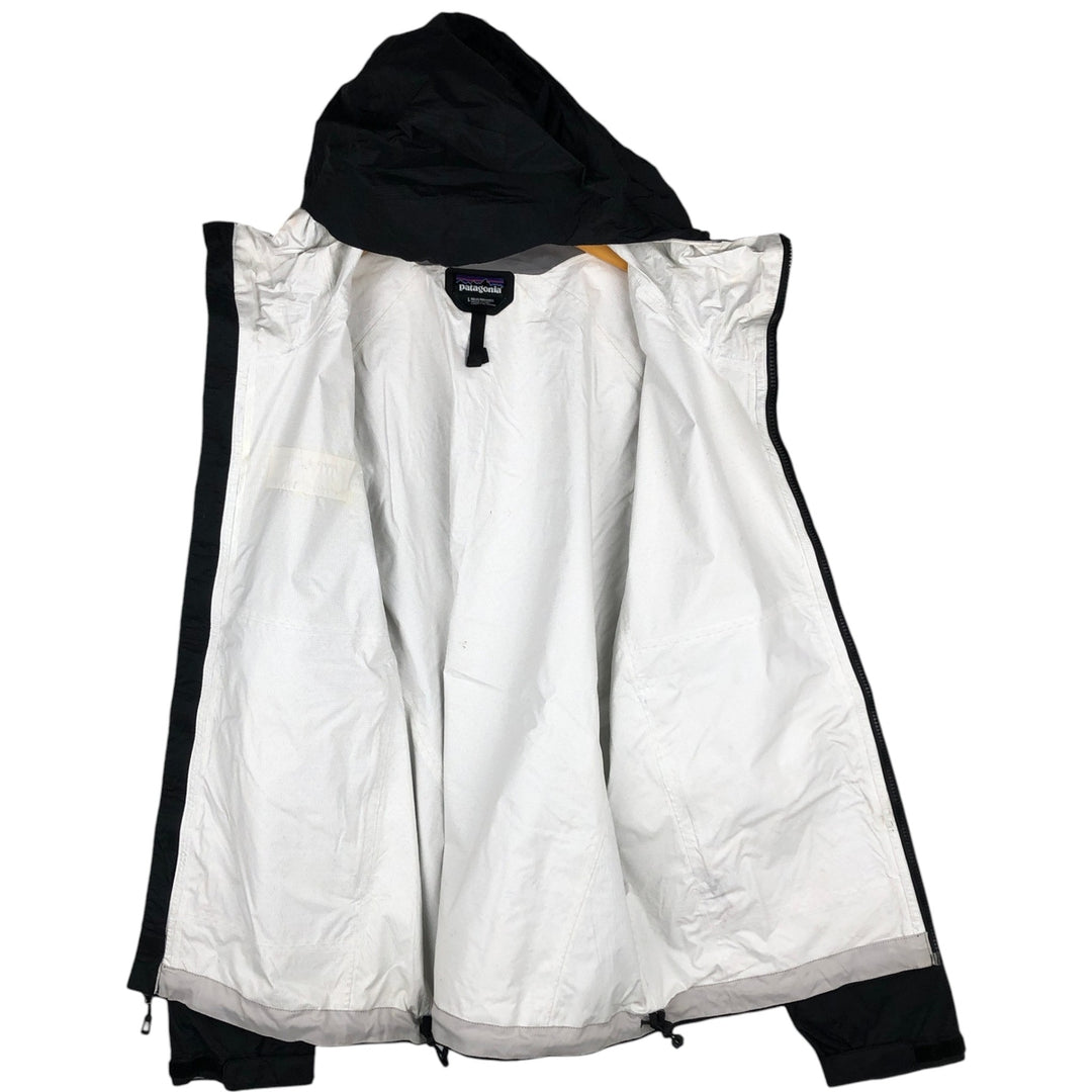 Patagonia 83801SP13 Mountain Parka Shell Jacket, Men's Size L (approx.) Nylon black type Vintage Second Hand
