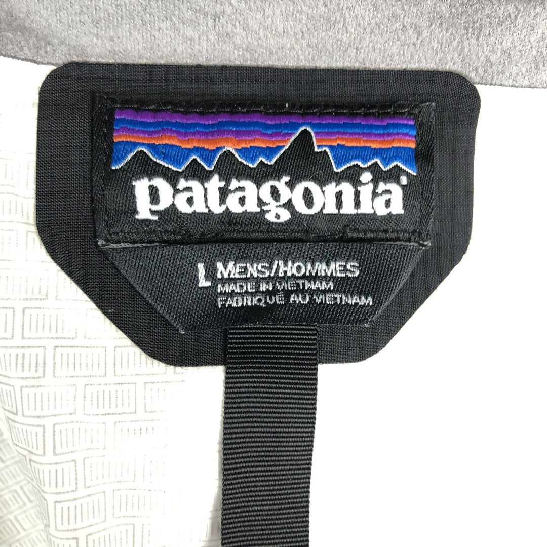 Patagonia 83801SP13 Mountain Parka Shell Jacket, Men's Size L (approx.) Nylon black type Vintage Second Hand