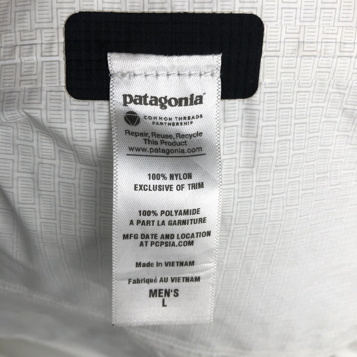 Patagonia 83801SP13 Mountain Parka Shell Jacket, Men's Size L (approx.) Nylon black type Vintage Second Hand