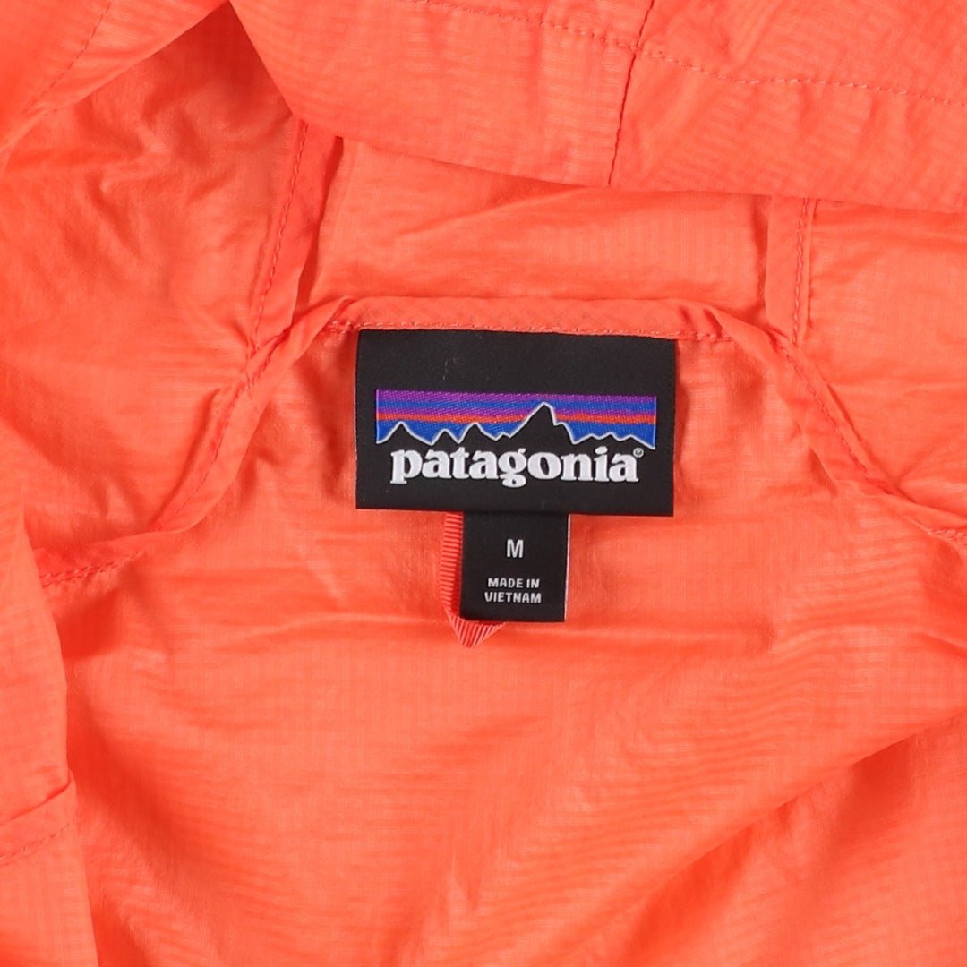 Patagonia Houdini Jacket 24147SP24 Nylon Parka (Women's Size M) Recycled nylon orange type Vintage Second Hand