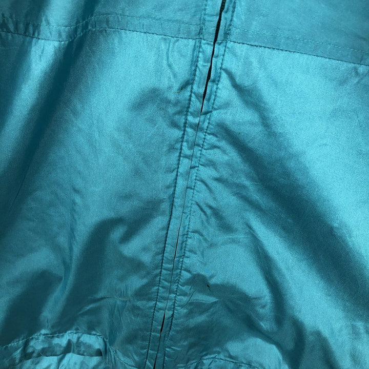 90'S LLBean Mountain Jacket Shell Jacket Men's Size L (approx.) Vintage Nylon turquoise blue Vintage Second Hand