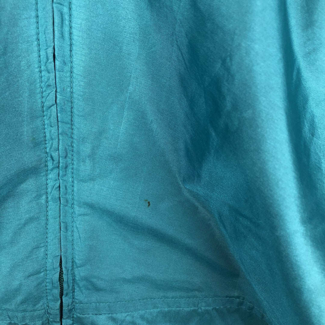 90'S LLBean Mountain Jacket Shell Jacket Men's Size L (approx.) Vintage Nylon turquoise blue Vintage Second Hand