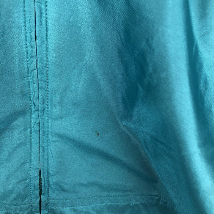 90'S LLBean Mountain Jacket Shell Jacket Men's Size L (approx.) Vintage Nylon turquoise blue Vintage Second Hand