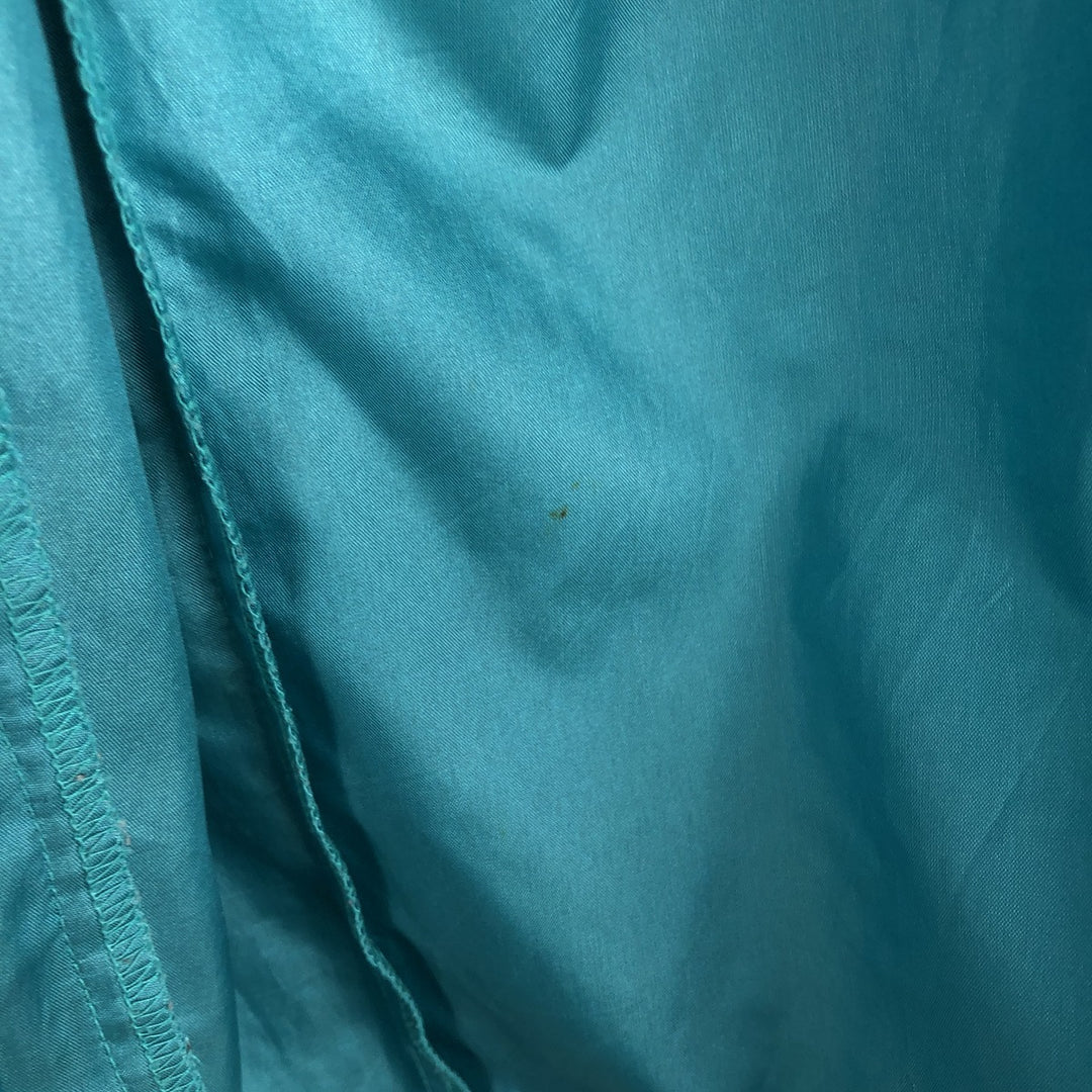90'S LLBean Mountain Jacket Shell Jacket Men's Size L (approx.) Vintage Nylon turquoise blue Vintage Second Hand