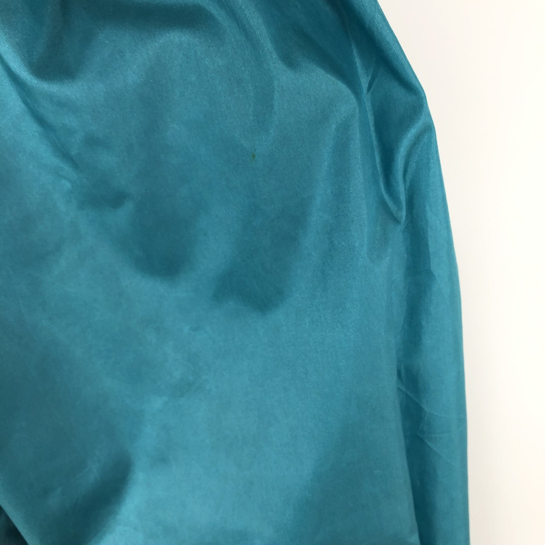 90'S LLBean Mountain Jacket Shell Jacket Men's Size L (approx.) Vintage Nylon turquoise blue Vintage Second Hand