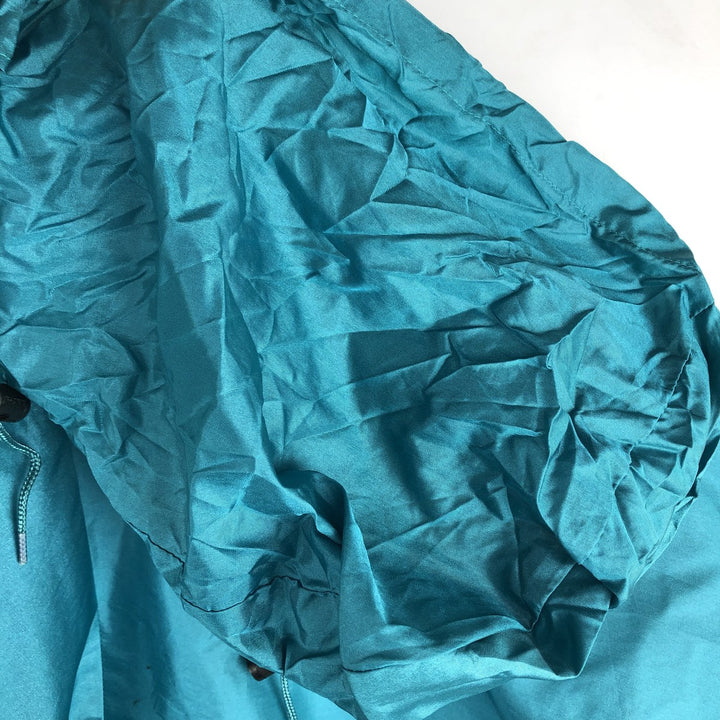 90'S LLBean Mountain Jacket Shell Jacket Men's Size L (approx.) Vintage Nylon turquoise blue Vintage Second Hand