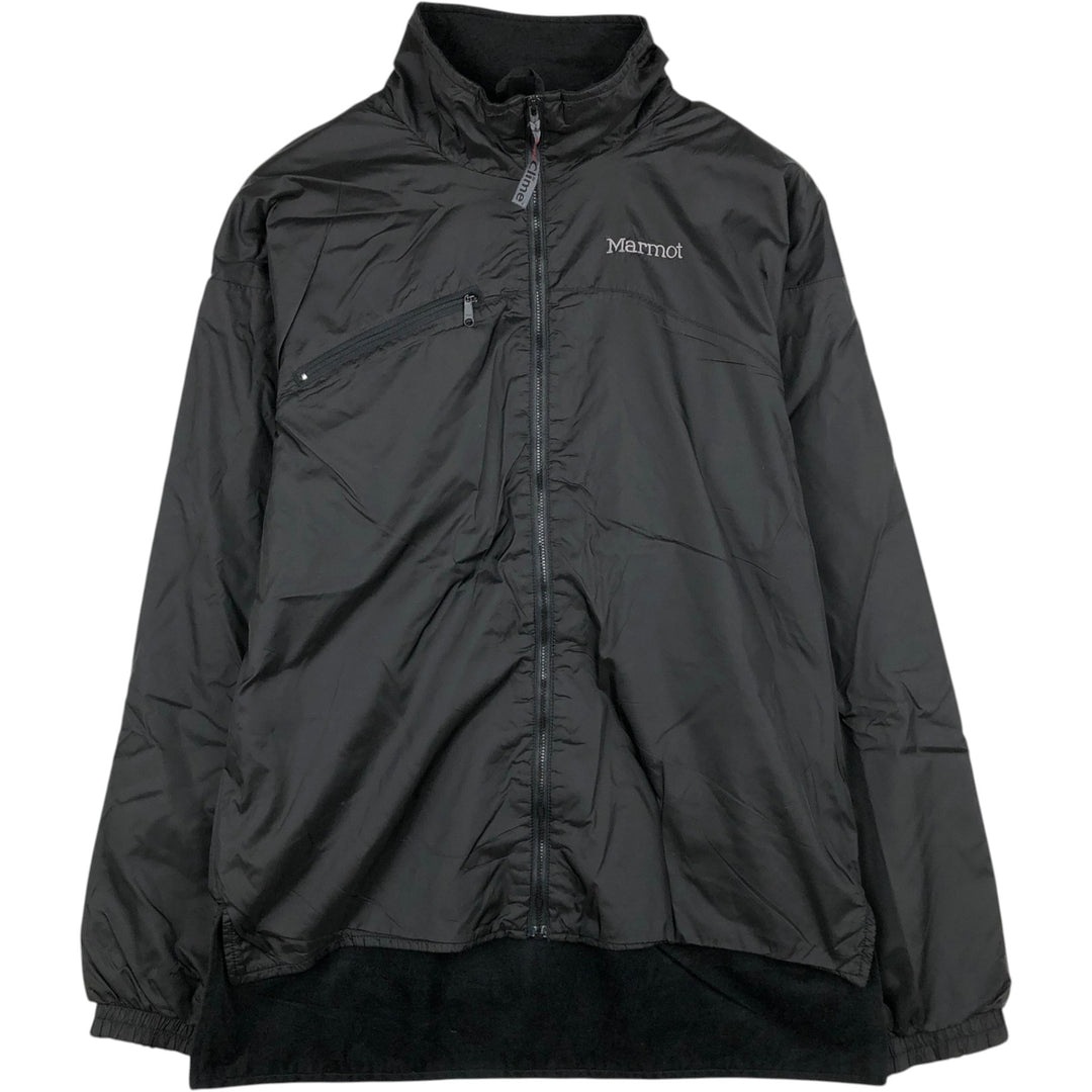 1990'S Marmot Mountain Jacket Shell Jacket Men's Size M (approx.) Vintage Nylon black type Vintage Second Hand