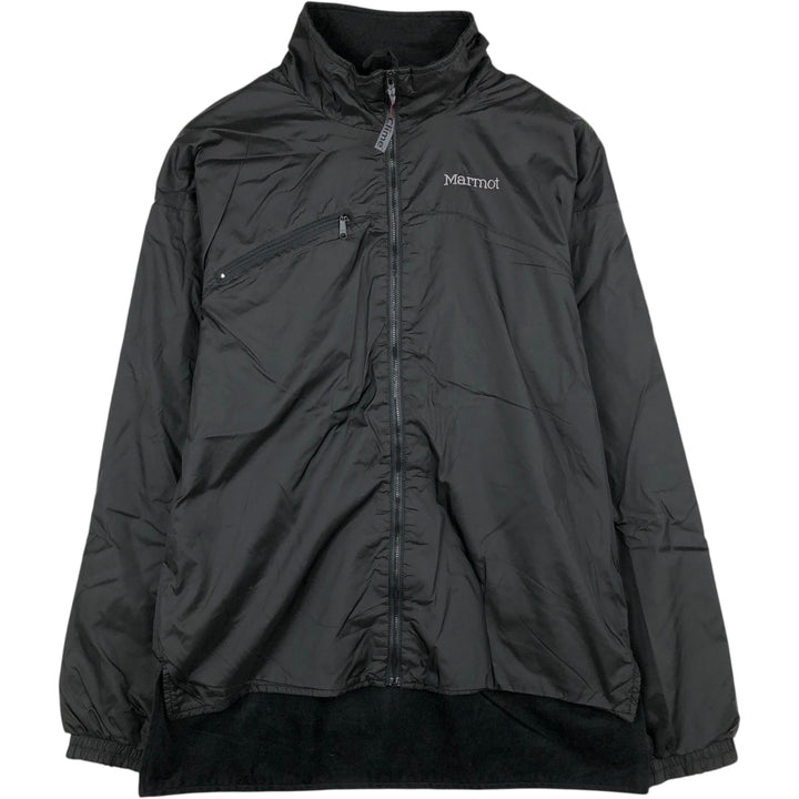1990'S Marmot Mountain Jacket Shell Jacket Men's Size M (approx.) Vintage Nylon black type Vintage Second Hand